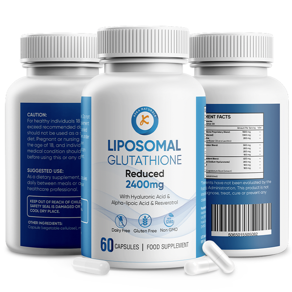 glutathione amazon uk Liposomal Glutathione x 60 Capsules main image 1