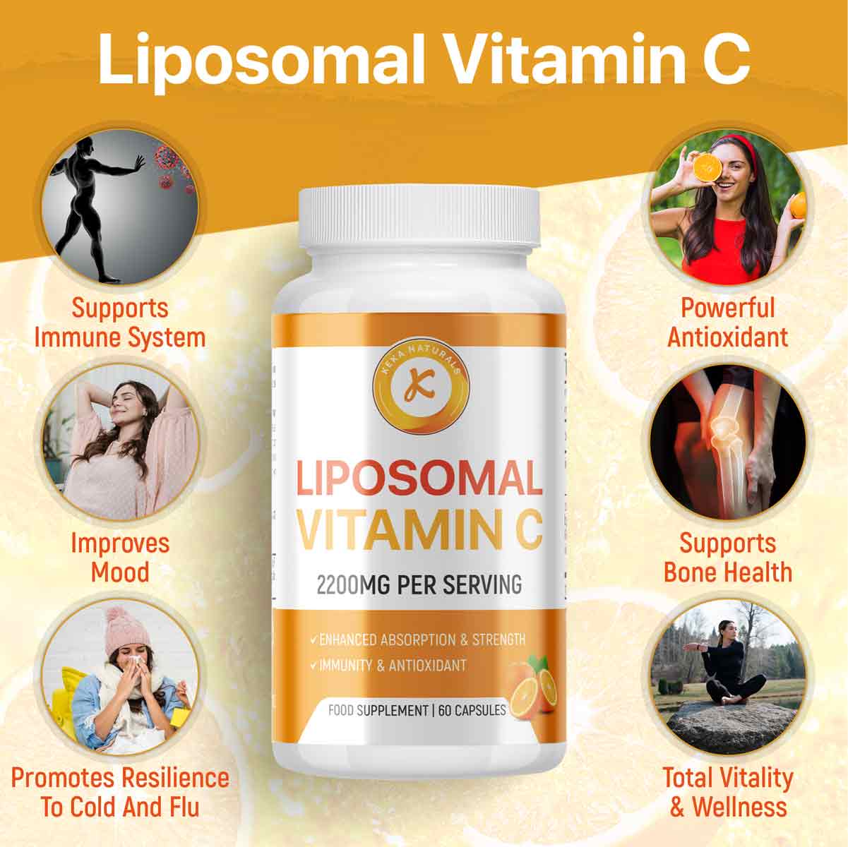 Liposomal Vitamin C 2200mg