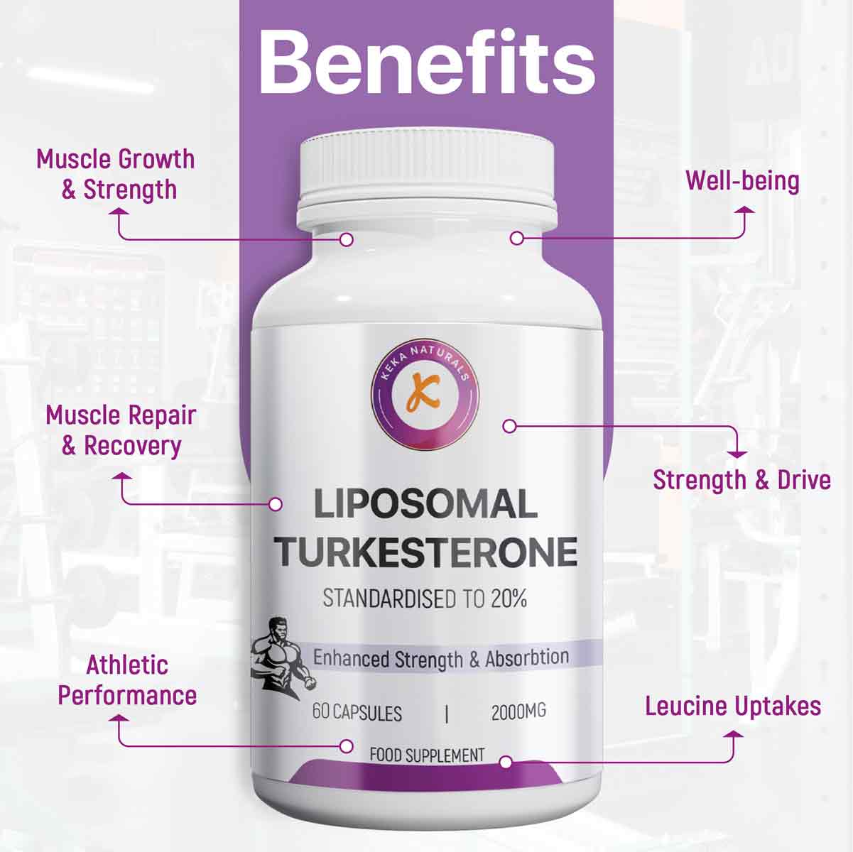 Liposomal Turkesterone+ UK 2000mg