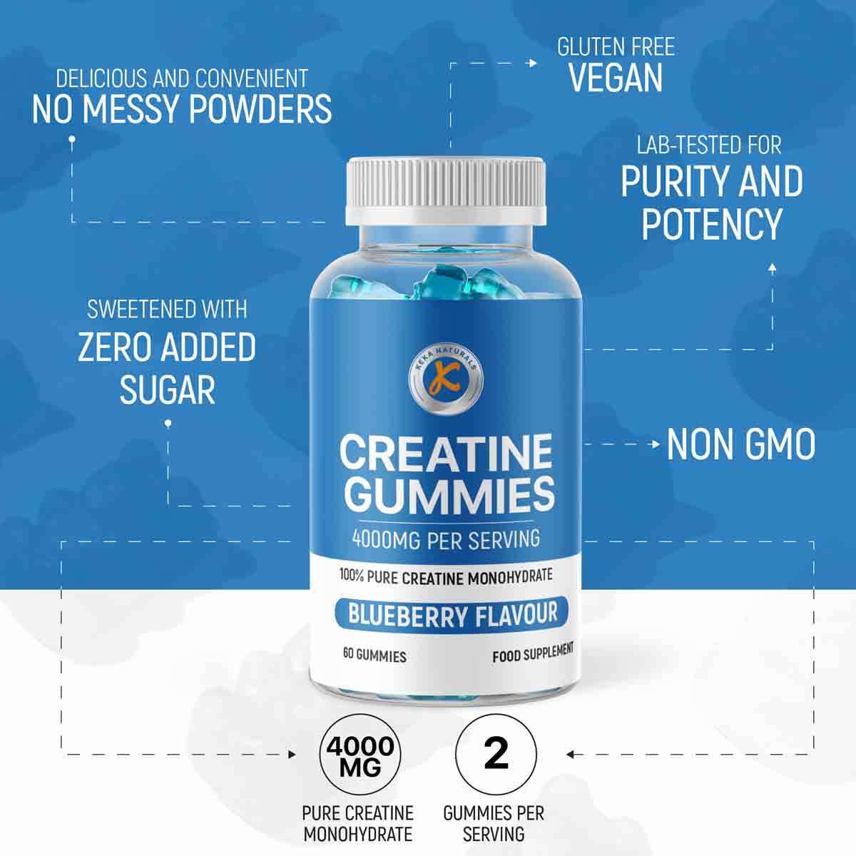Creatine Gummies 4000mg