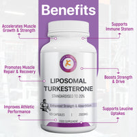 Liposomal Turkesterone+ UK 2000mg benefits for the body and immune system