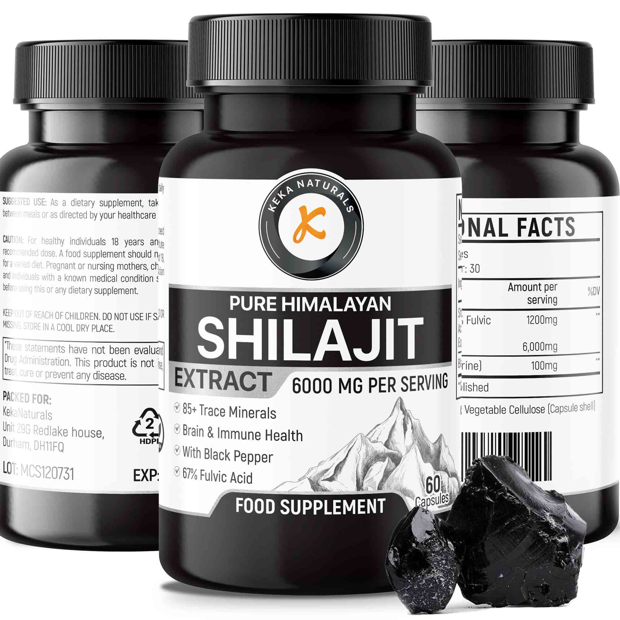 Shilajit Extract 6000mg