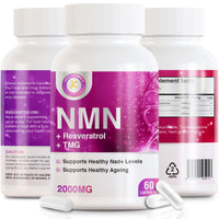 NMN Complex 2000mg with resveratrol and TMG