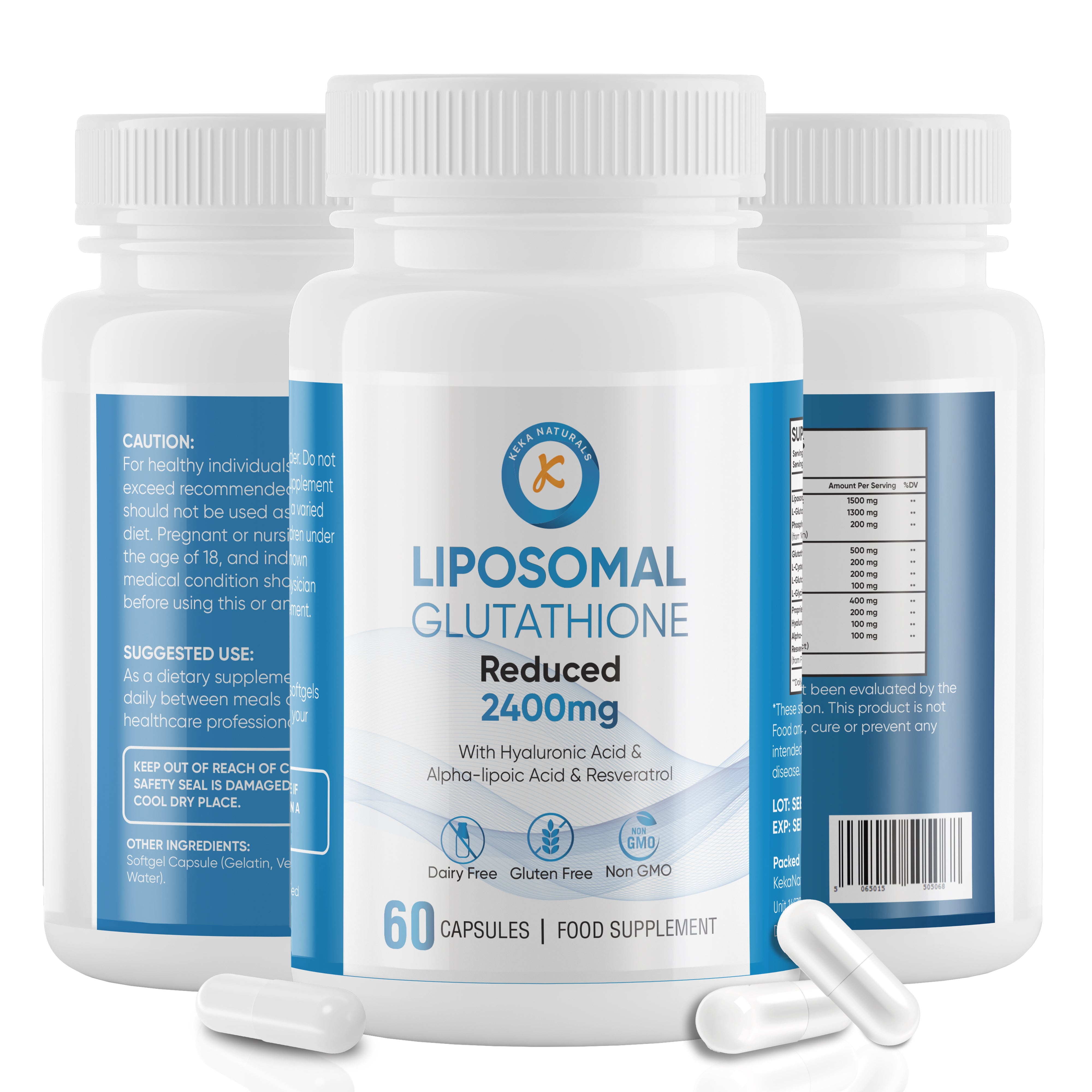 Liposomal Glutathione 2400mg