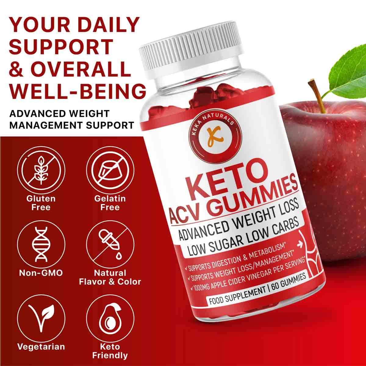 ACV Keto Gummies KekaNaturals