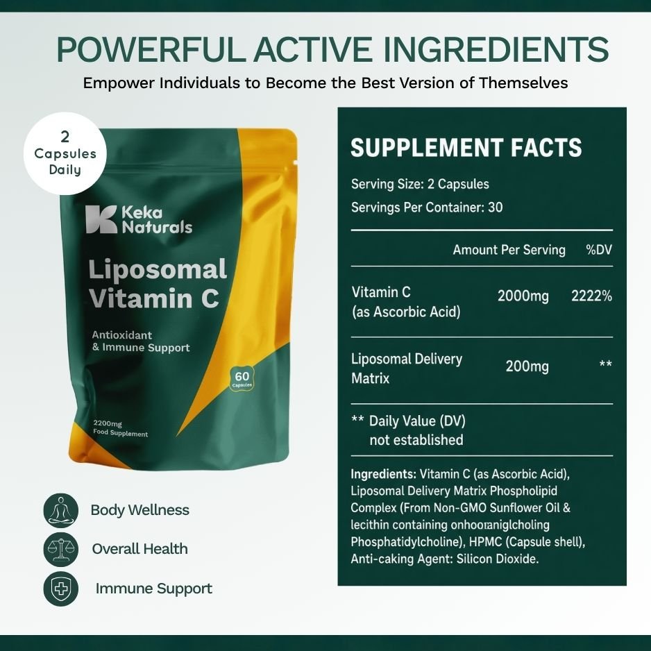 Liposomal Vitamin C KekaNaturals