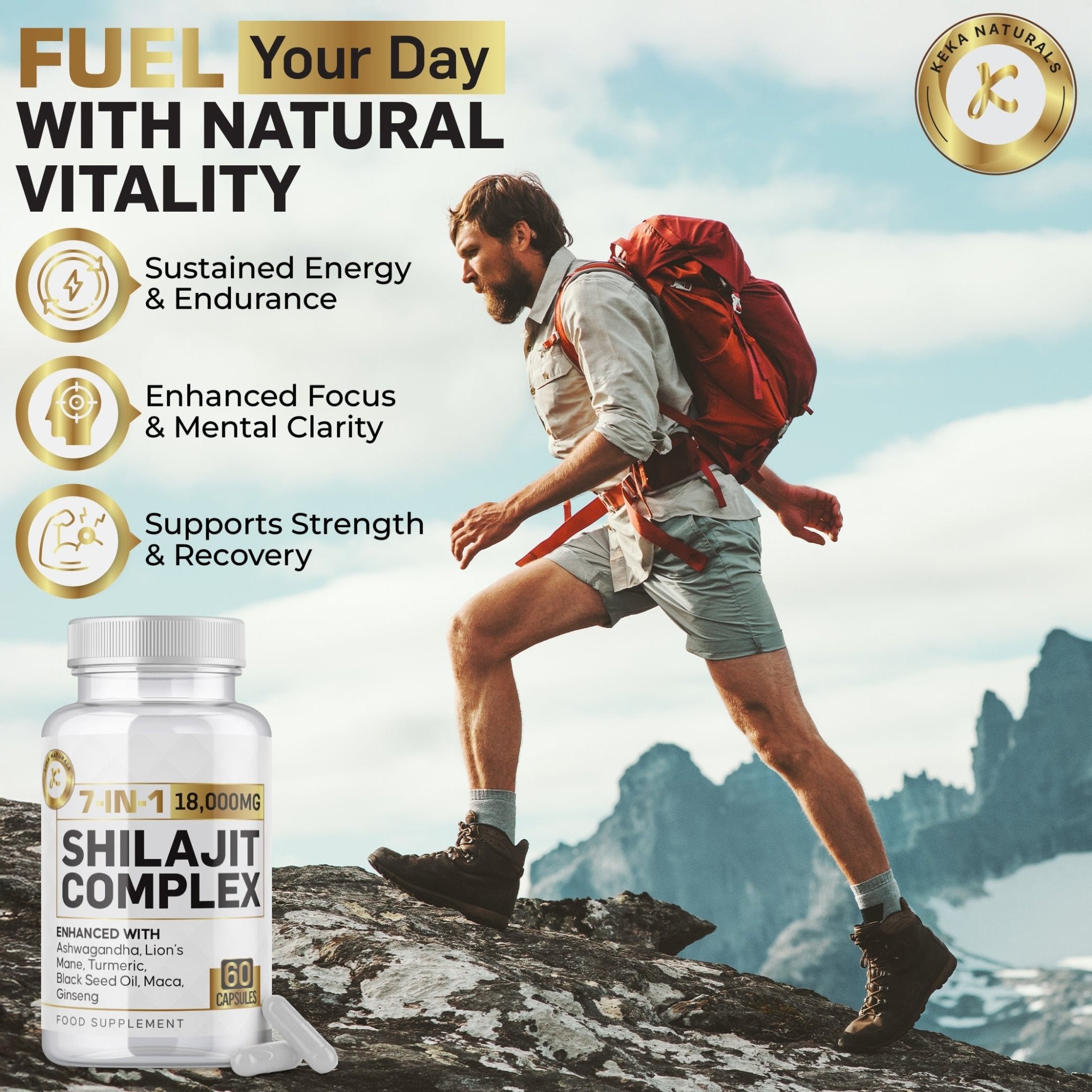 Shilajit Complex KekaNaturals