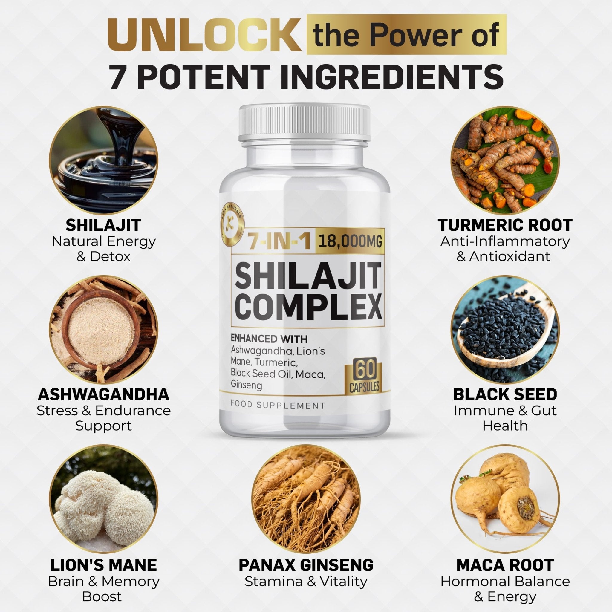 Shilajit Complex KekaNaturals